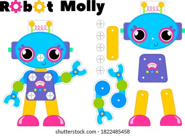 robot baby girl pictures constructor