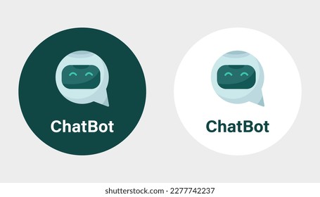 Conjunto de logotipos de robots. Gráficos vectoriales