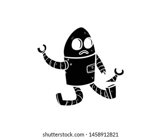 1,697 Robot Broken Drawing Images, Stock Photos & Vectors | Shutterstock