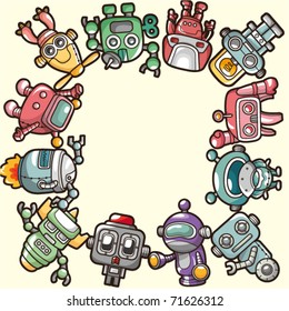 robot card