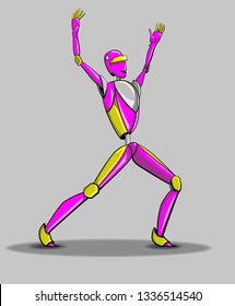 Robot for cartoon