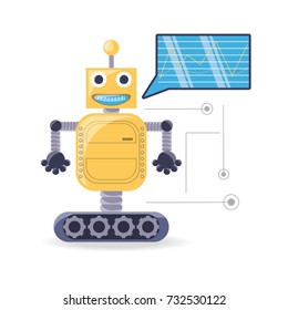 Robot cartoon design
