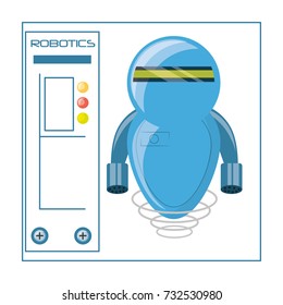 Robot cartoon design