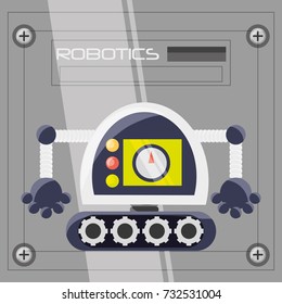 Robot cartoon design