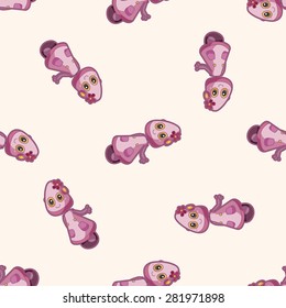 robot , cartoon seamless pattern background