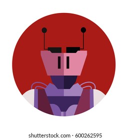 Robot character icon (with torso )