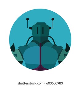 Robot character icons (with torso )