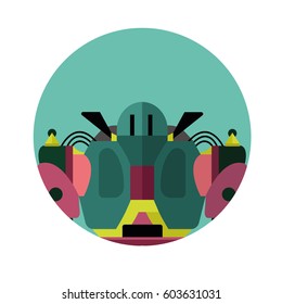 Robot character icons (with torso )