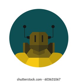Robot character icons (with torso )