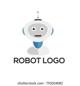 Robot character vector illustration