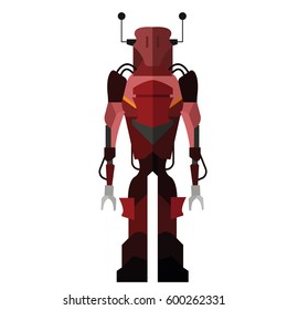 Robot characters icons (with full body)