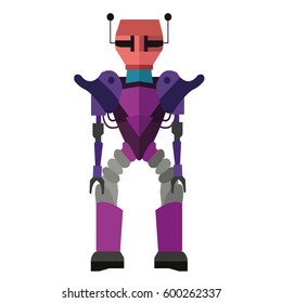 Robot characters icons (with full body)