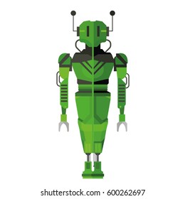 Robot characters icons (with full body)