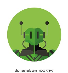Robot characters icons (with torso )