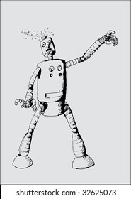 robot comics