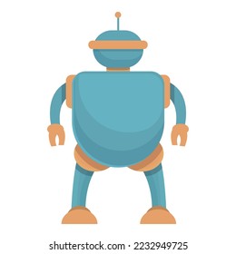 Robot control icon cartoon vector. Radio remote. Child play