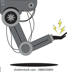 Robot Cyborg Technology Arm Power
