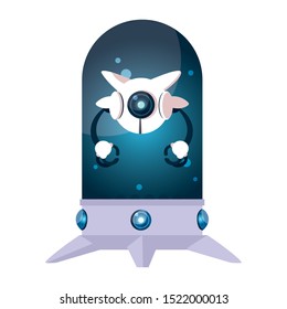 Robot design, Robotic tecnology futuristic toy machine cyborg science and android theme Vector illustration