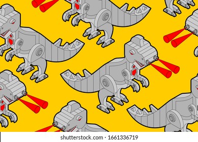 dinosaur robots cartoon