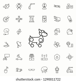 robot dog icon. New Technologies icons universal set for web and mobile
