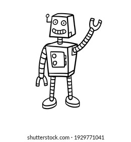 robot drawing