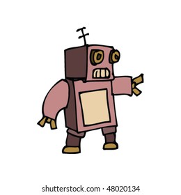 robot drawing