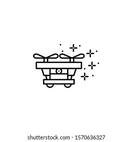 Robot, drone icon. Element of Robotic icon.