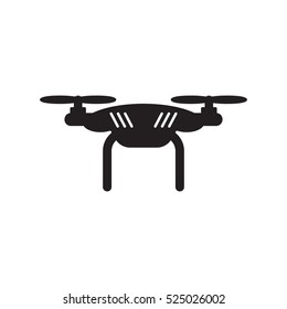 Robot Drone Logo Design Template