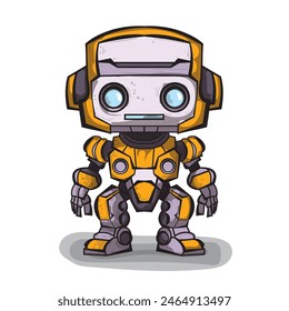 robot electric avatar icon vector illustration design