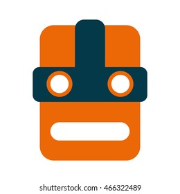 robot electric avatar icon vector illustration design