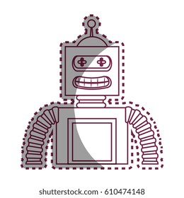 robot electric toy icon