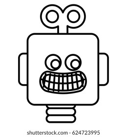 robot electric toy icon