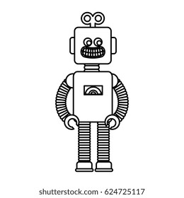 robot electric toy icon