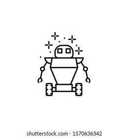 Robot, electronic  icon. Element of Robotic icon.