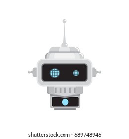 Robot emotion. Emoji Illustrations. Vector illustration.