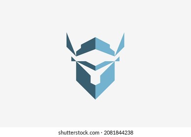 Diseño de logotipo genial para rostros