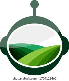 Robot farms logo for tech farms