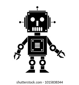 Robot funny cartoon