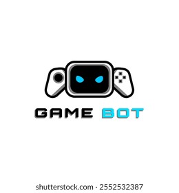 robot gamepad logo design for your company or etc