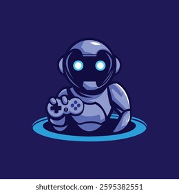 Robot Gamer Controller Esports Player