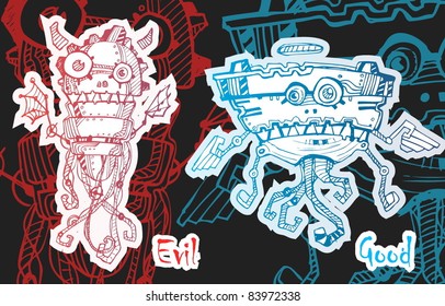 robot good and evil