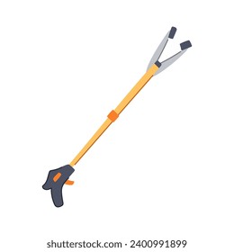 robot grabber tool cartoon. mechanical machine, game arcade, toy grab robot grabber tool sign. isolated symbol vector illustration