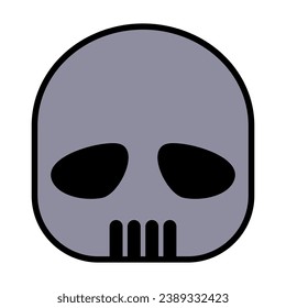 Robot Grey Skull Patches V101 Patch Streetwear, Urban, Luxury, Modern Design Patch Commercial Use