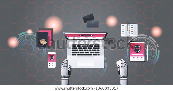 hacking vector robot