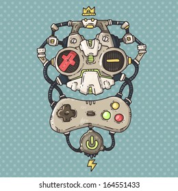 robot head