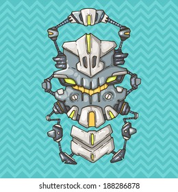 robot head