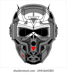 robot head design, very good and suitable for design reference