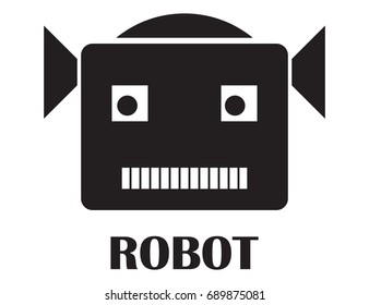 robot head icon