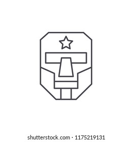 Robot head icon. Robotics symbol modern, simple, vector, icon for website design, mobile app, ui. Vector Illustration