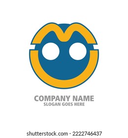 robot head logo mu mc bc